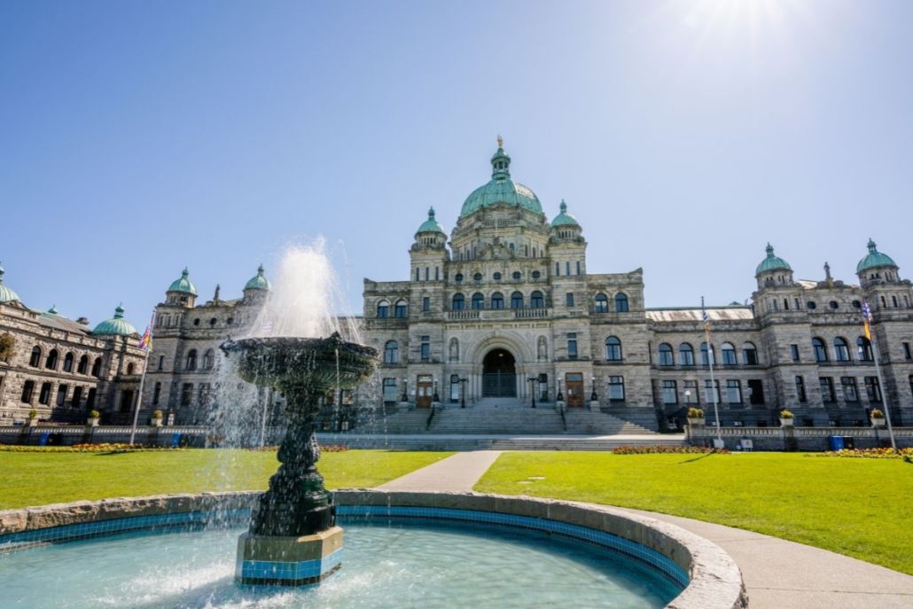 BC Parliament Building Victoria BC by Shawn CCF
