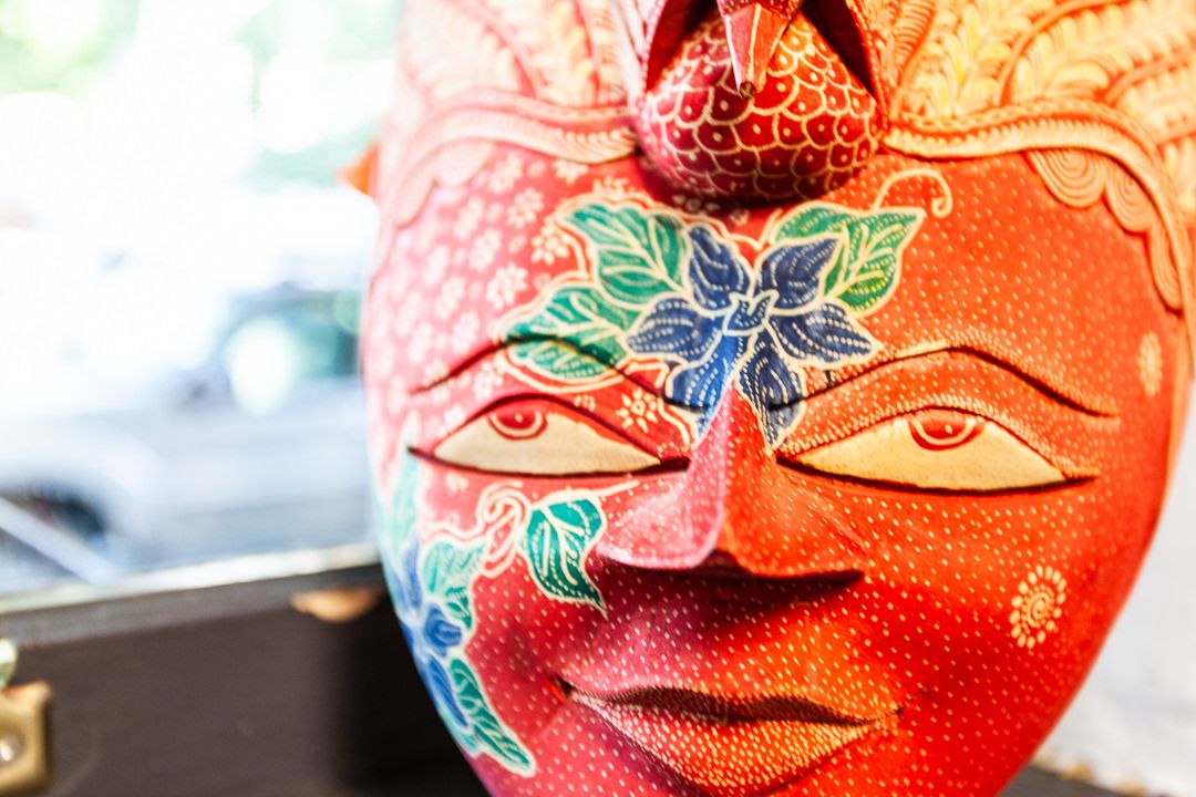 Art decor at Ocean Island