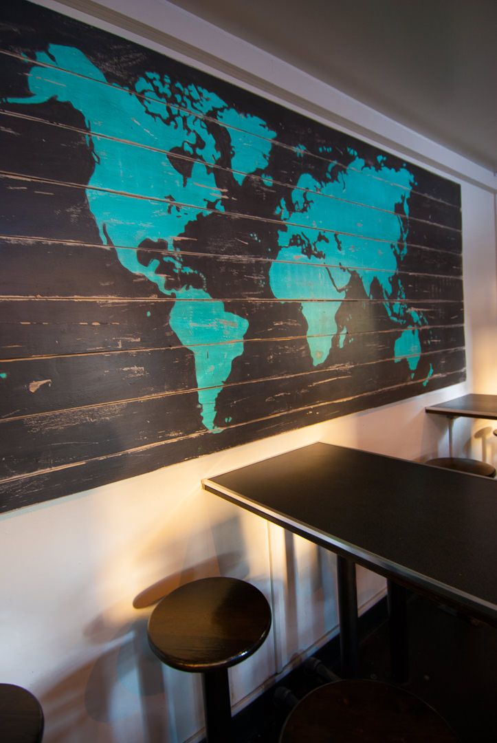 Art decor at Ocean Island