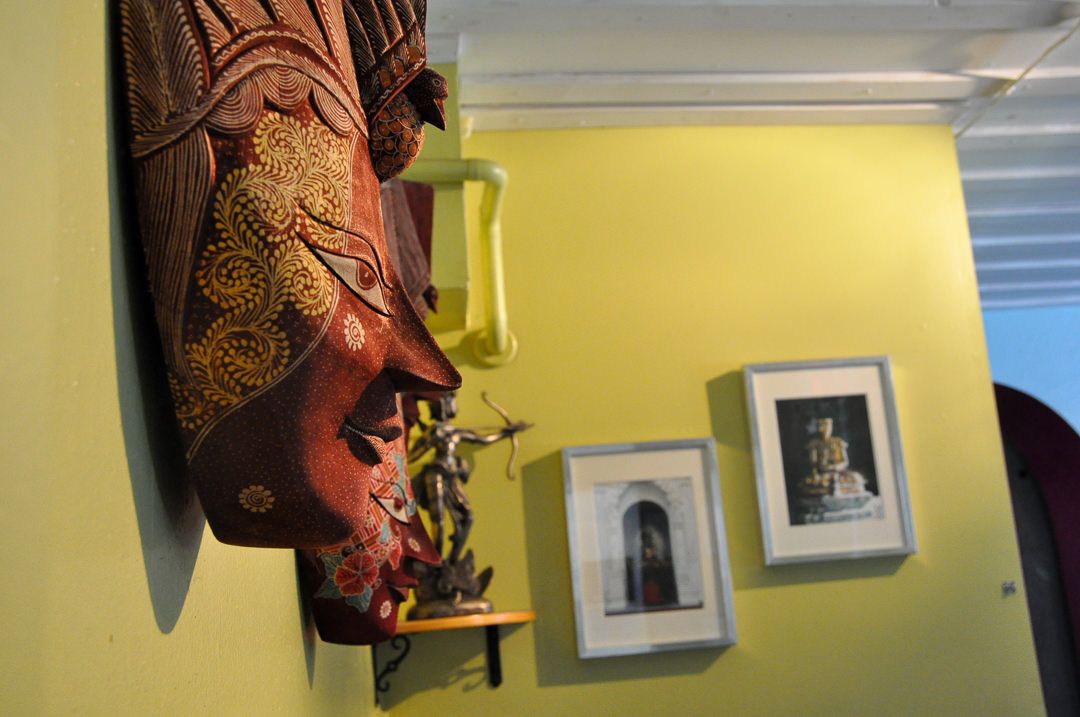 Art decor at Ocean Island