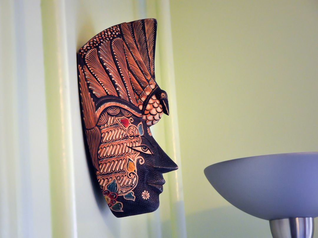 Art decor at Ocean Island