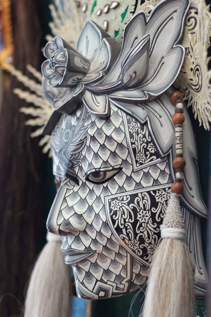 Art decor at Ocean Island