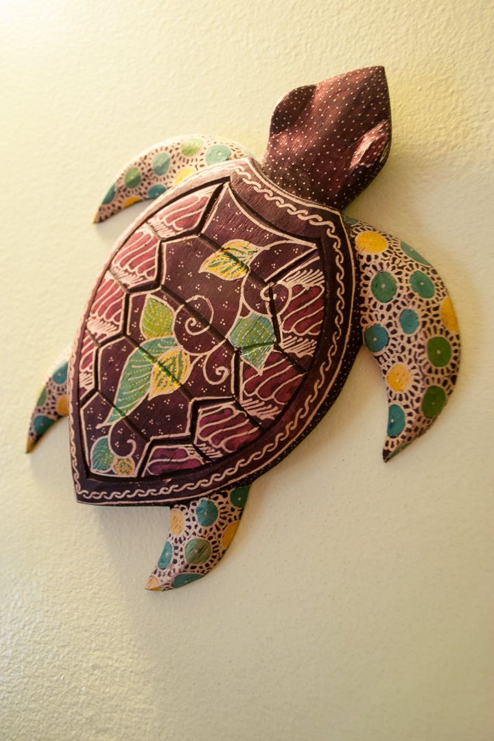 Art decor at Ocean Island