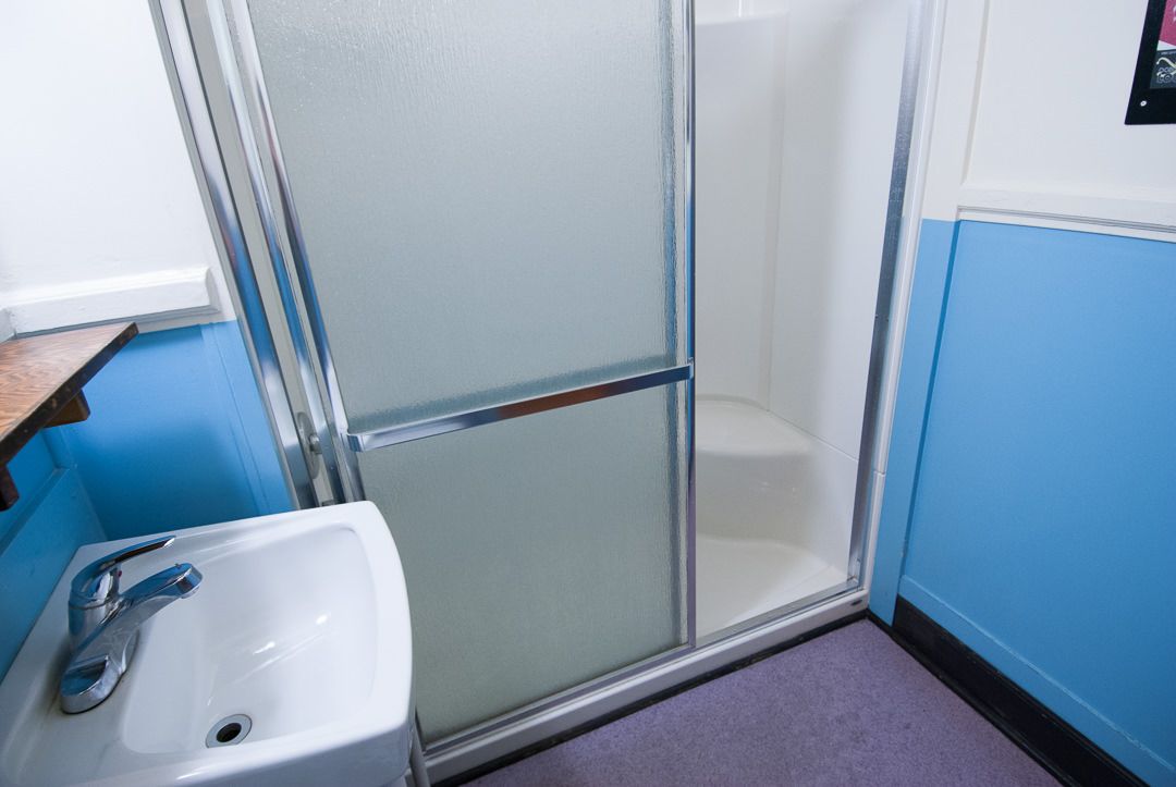 Bathroom at Ocean Island Inn