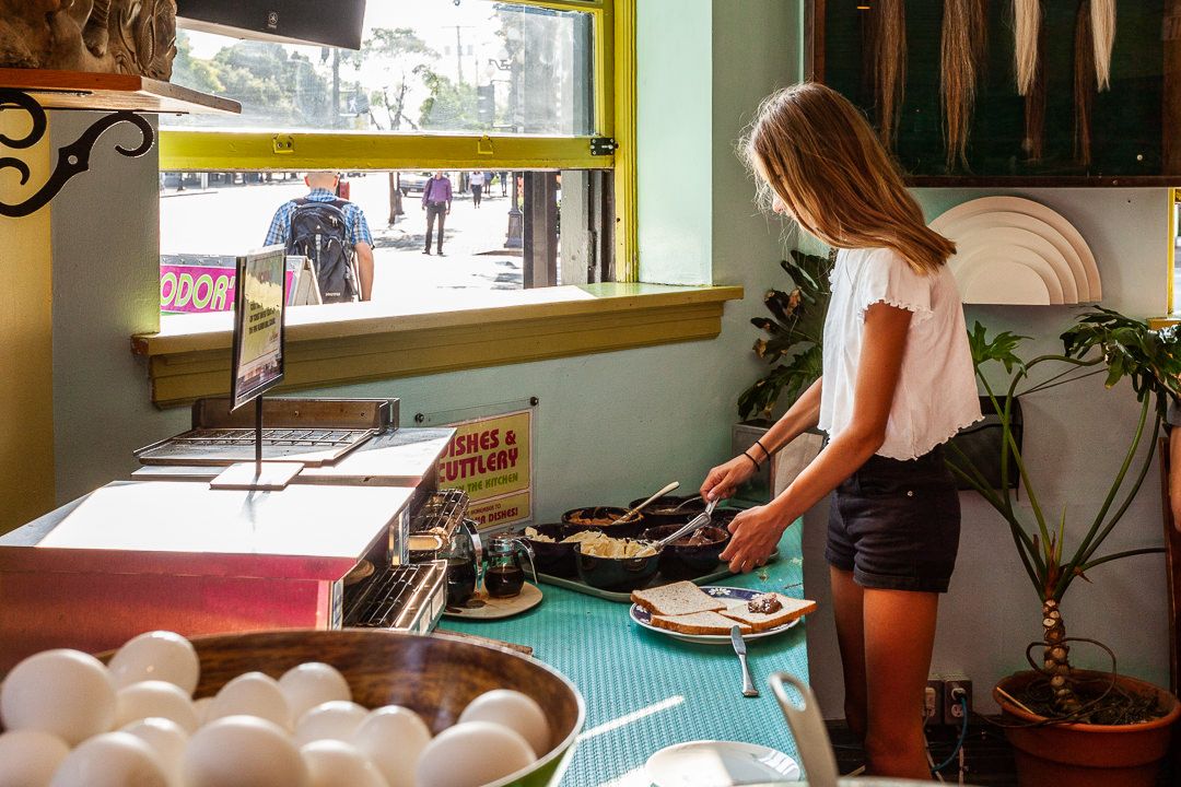 breakfast at Ocean Island Inn