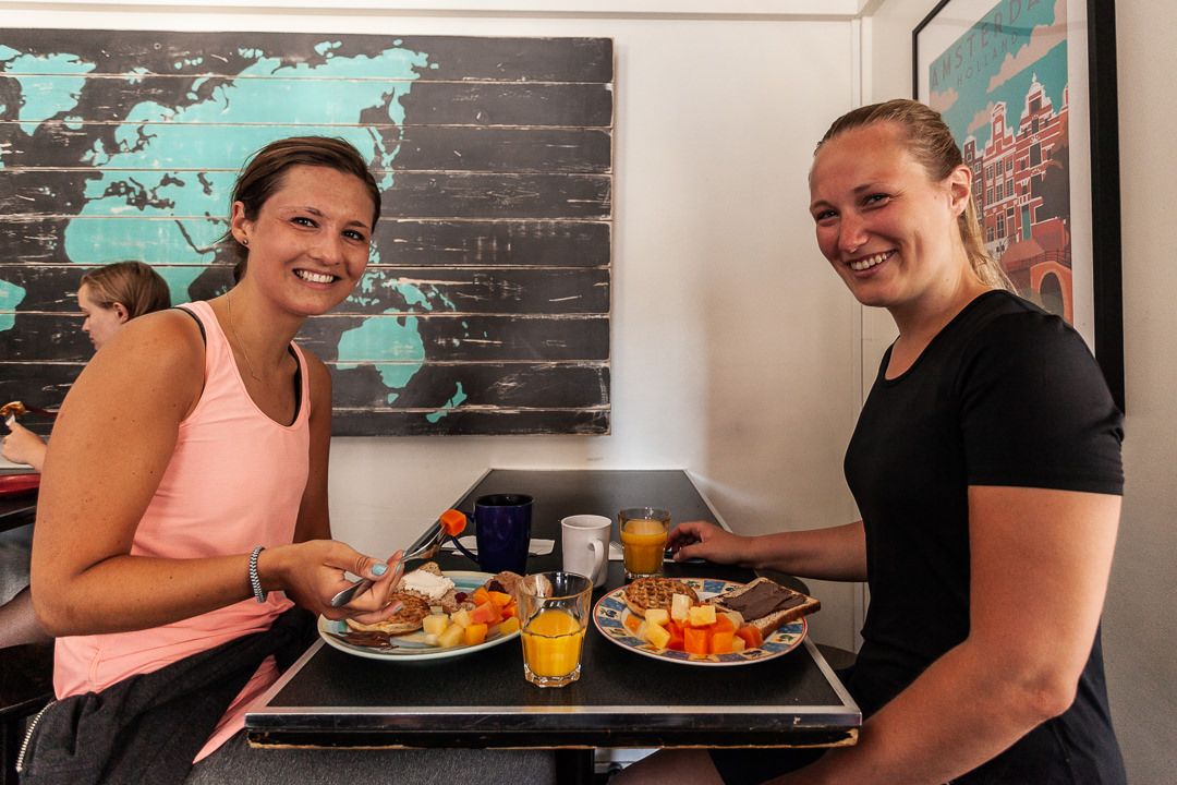 breakfast at Ocean Island Inn