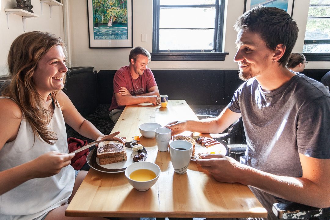 breakfast at Ocean Island Inn