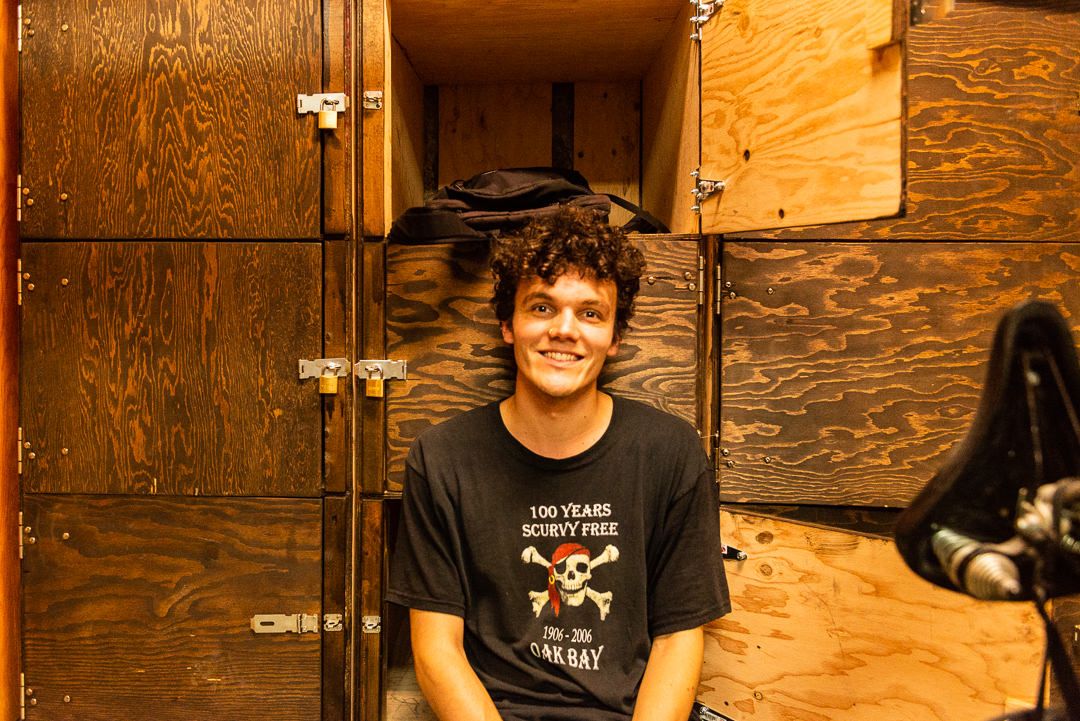 Bag and Bike storage at Ocean Island Inn