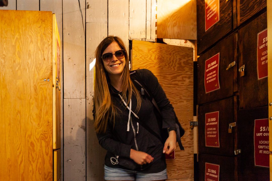 Bag and Bike storage at Ocean Island Inn