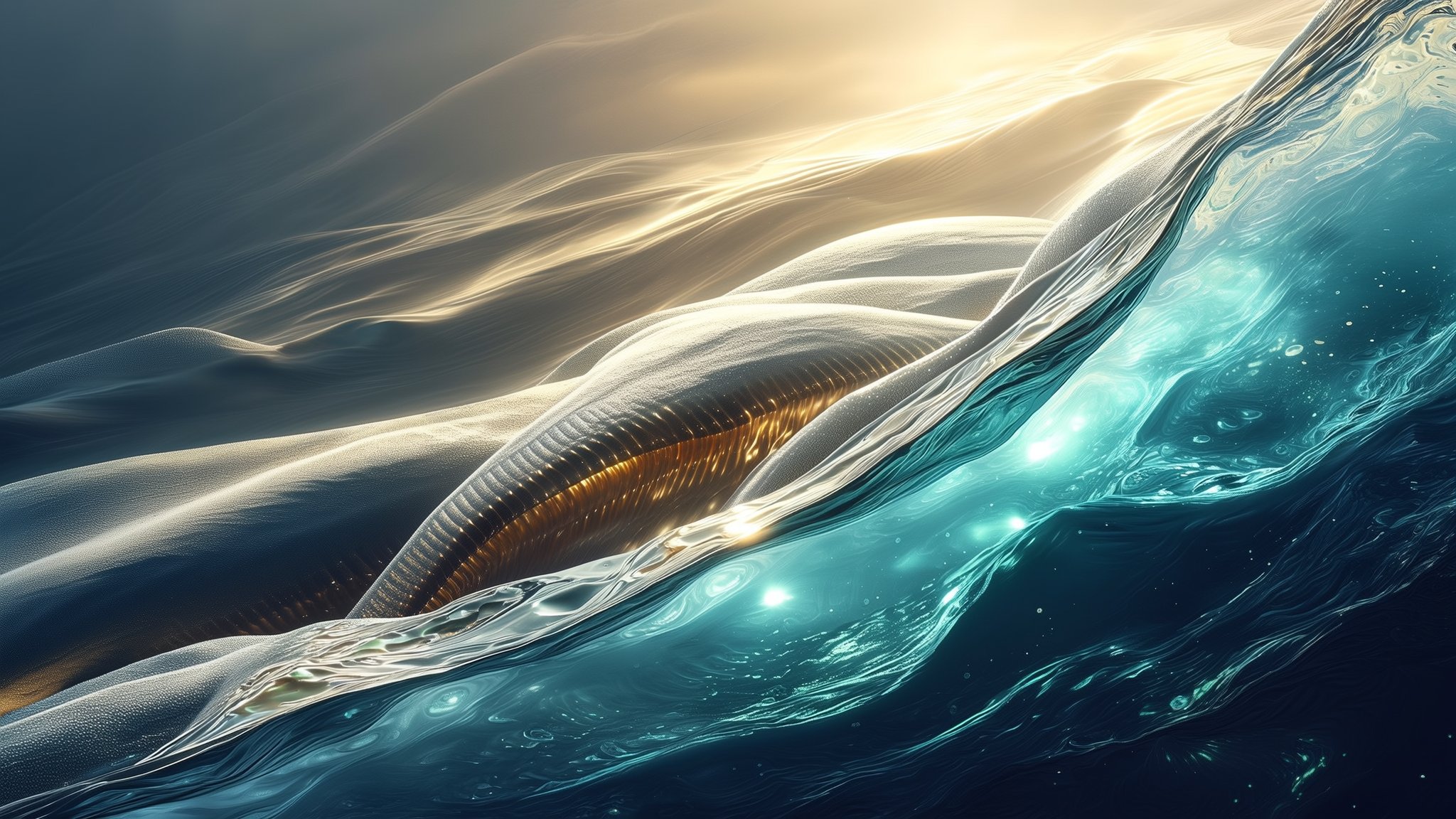 Whales, Harbour Views & the Best of Victoria's Waterfront — abstract illustration